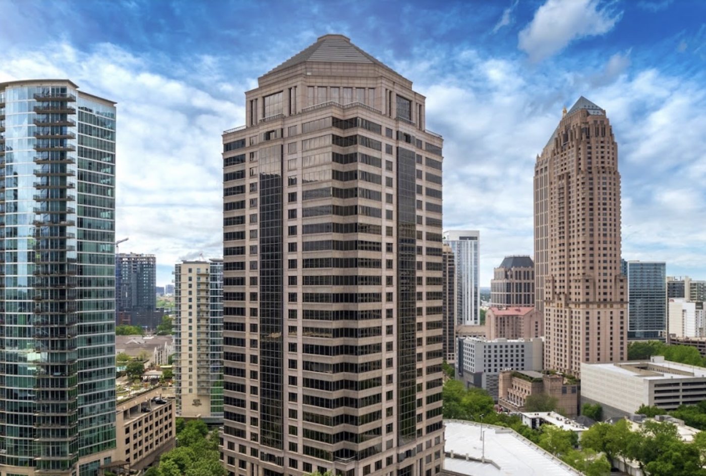 1100 Peachtree office tower in Midtown Atlanta